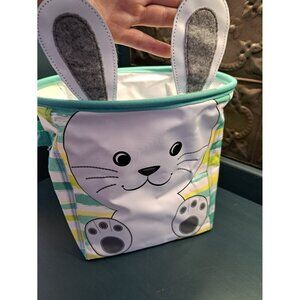 Thirty One Rabbit Mini Storage bin basket Easter Bunny Kids Toy 31 Hippity Hop